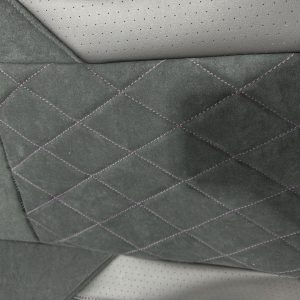 Premium alcantara with perforated leather - purple threads (Copy) - Image 3