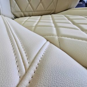 Premium automotive eco leather - beige - Image 2