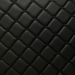 Premium automotive eco leather - black threads - Image 3